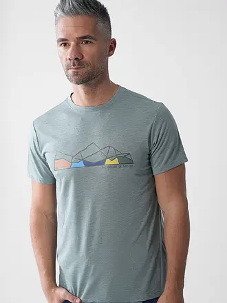 MERU | Camiseta funcional Brito para hombre | hellgrün